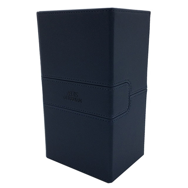Large Size Mtg Pokenmon Yugioh Deck Box Card Case Deck Case Board Game Cards Box: Black, Green, Red, Blue, Purple Color 200+