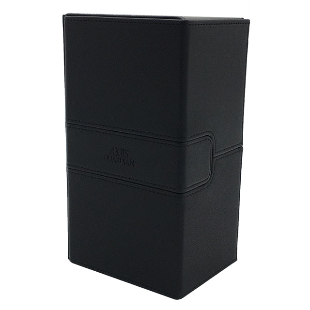 Large Size Mtg Pokenmon Yugioh Deck Box Card Case Deck Case Board Game Cards Box: Black, Green, Red, Blue, Purple Color 200+